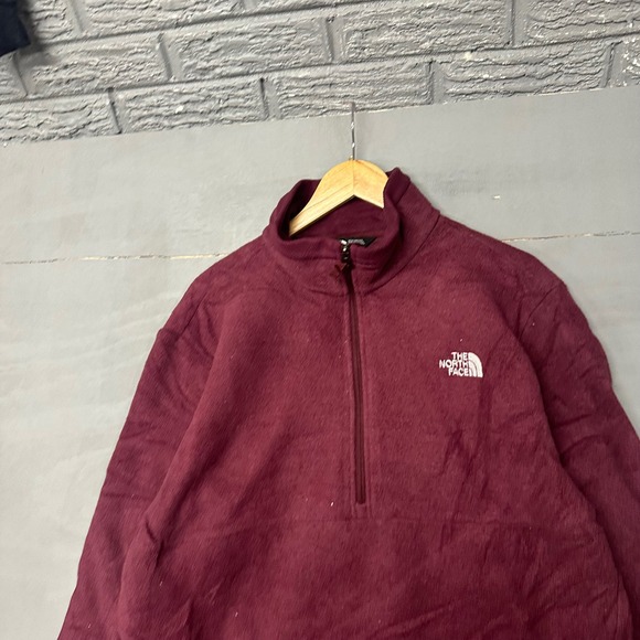 The North Face Other - The North Face Mens TKA 100‎ Glacier Quarter Zip Fleece Pullover Maroon Large